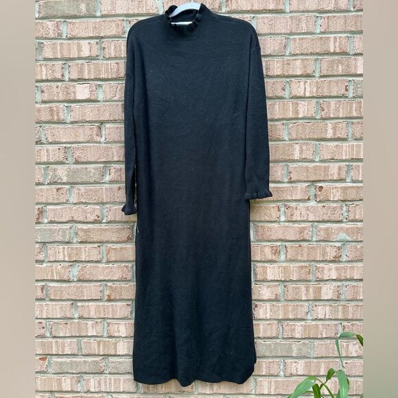 LOFT Dresses & Skirts - Elegant Black Turtleneck Dress